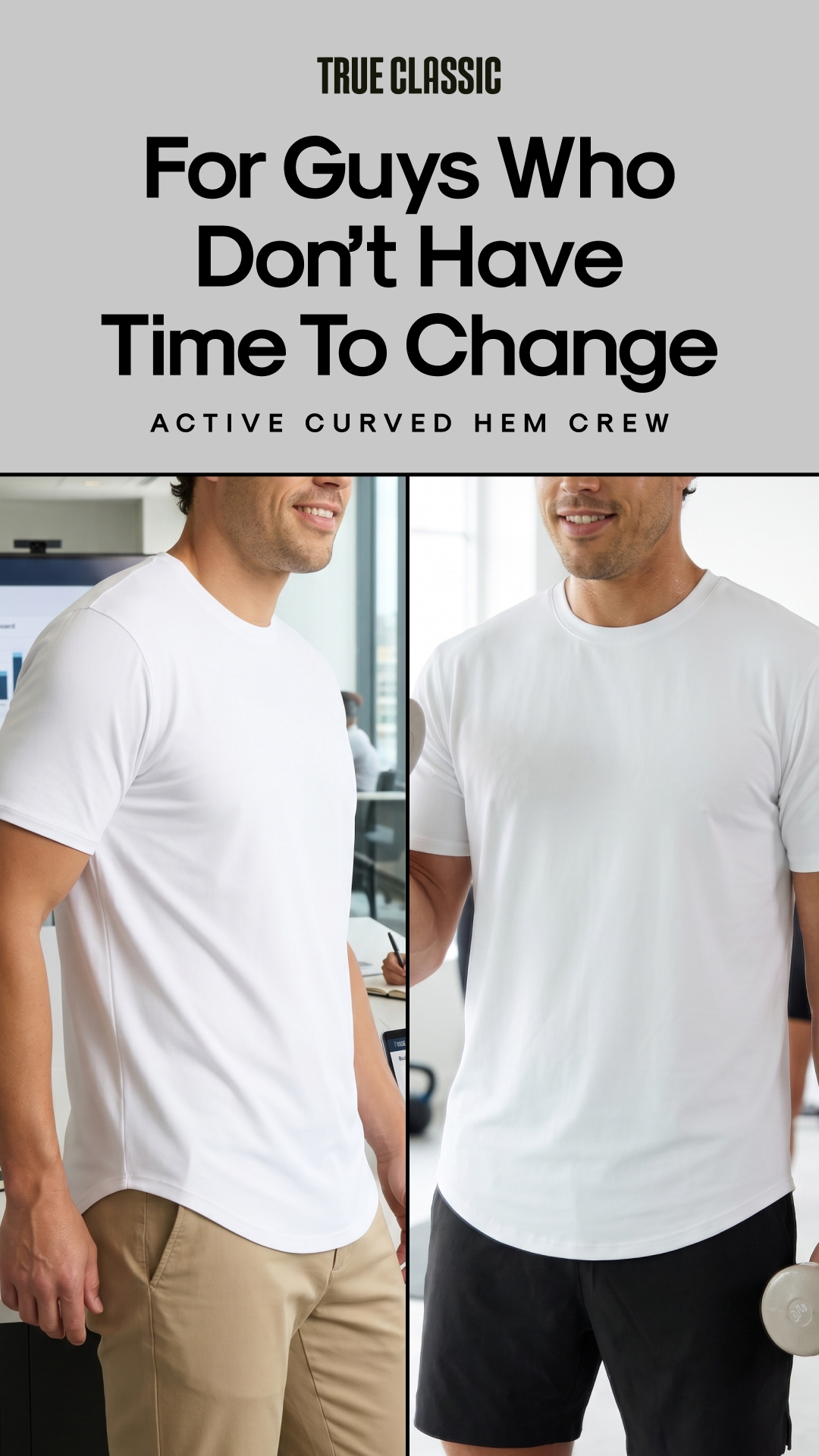 True Classic Facebook ad