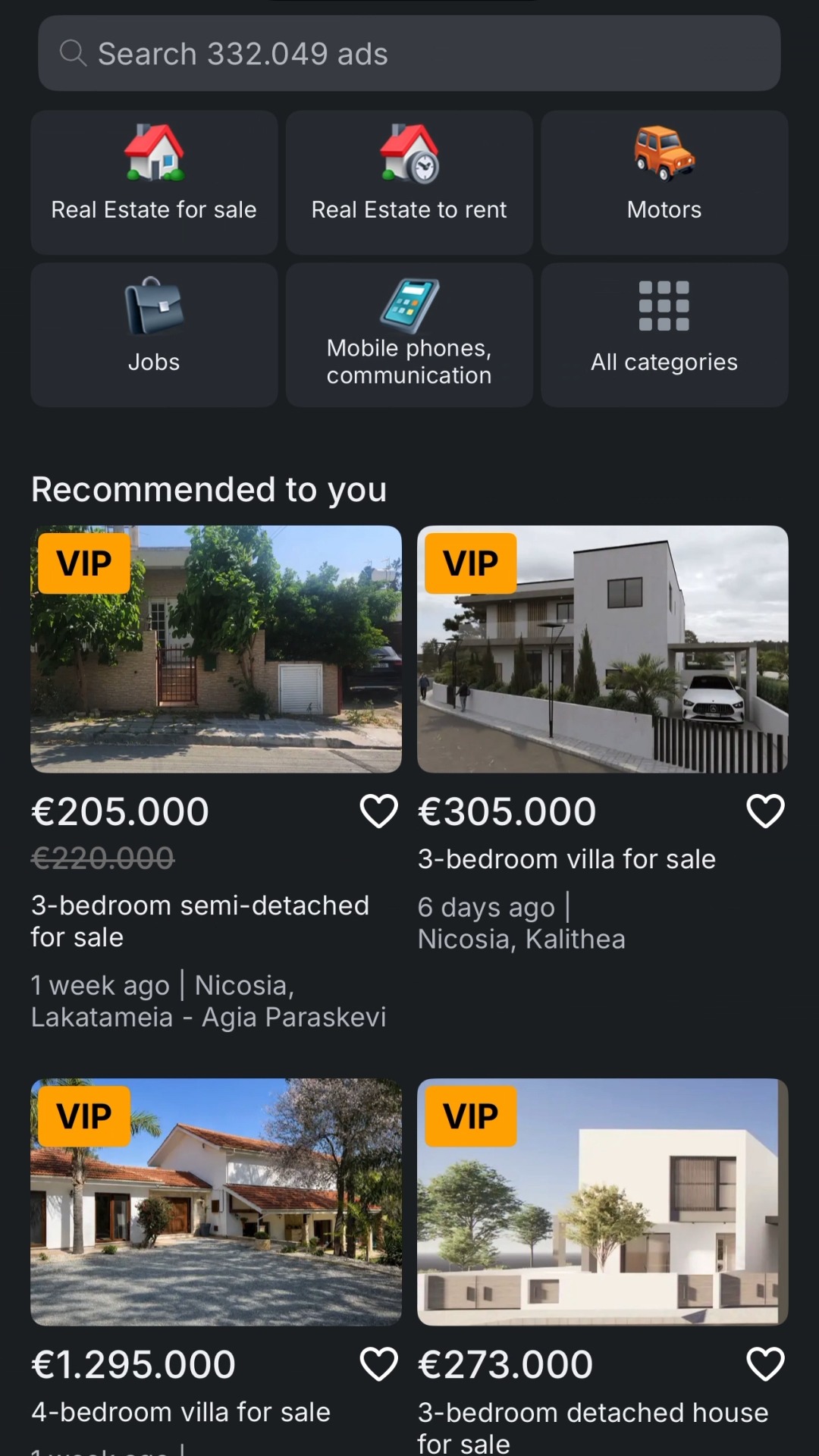 Bazaraki.com Cyprus Facebook ad: Know your home’s value in seconds Try the…
