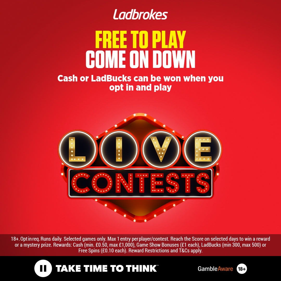 Ladbrokes Facebook ad