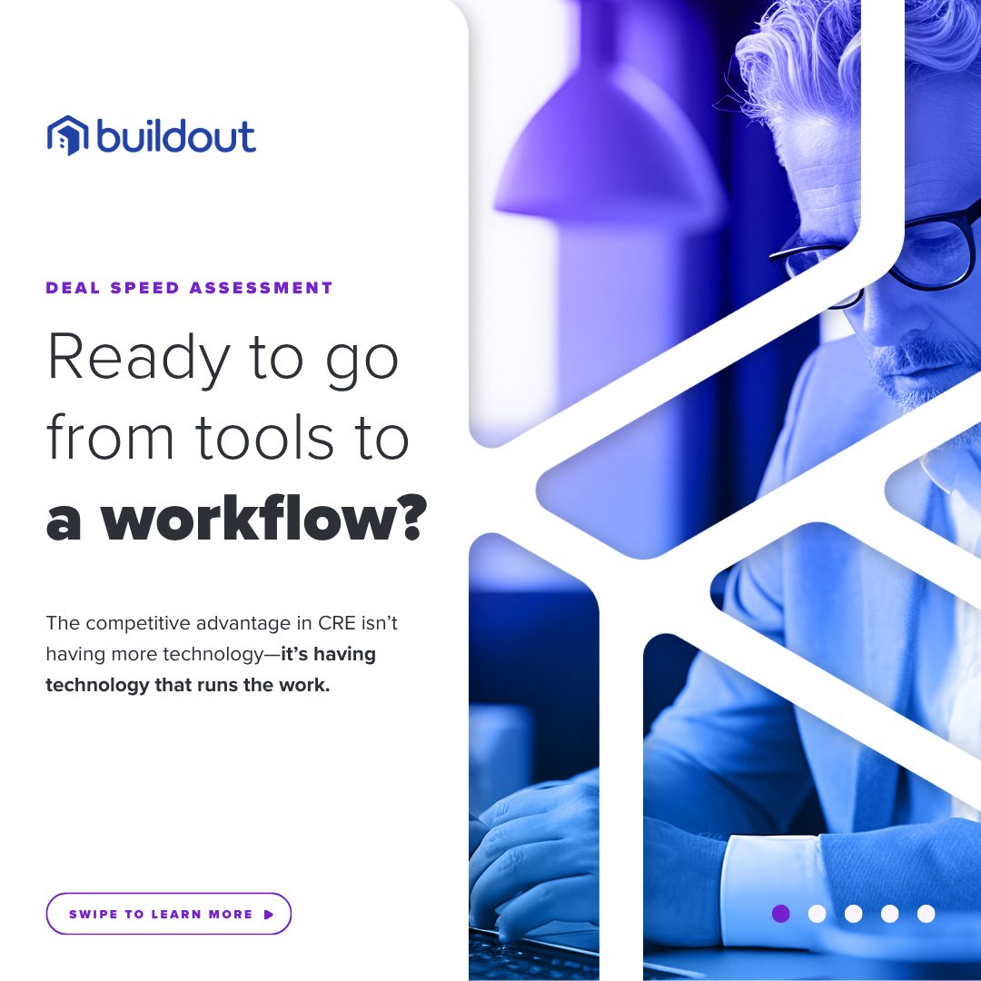 Buildout, Inc. Facebook ad: Tackling deal speed starts with understanding where you’re…