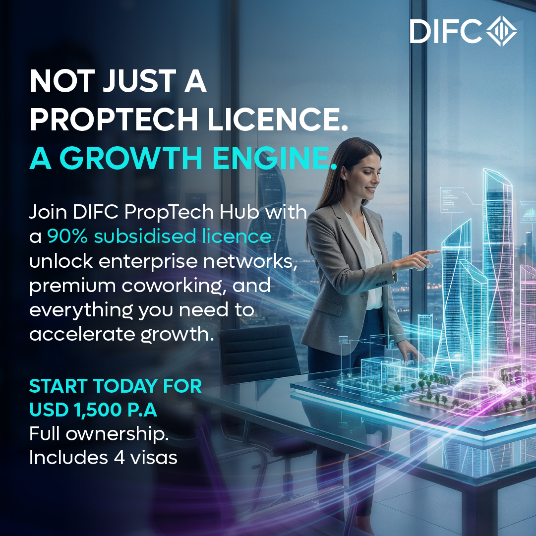 Dubai International Financial Centre Facebook ad