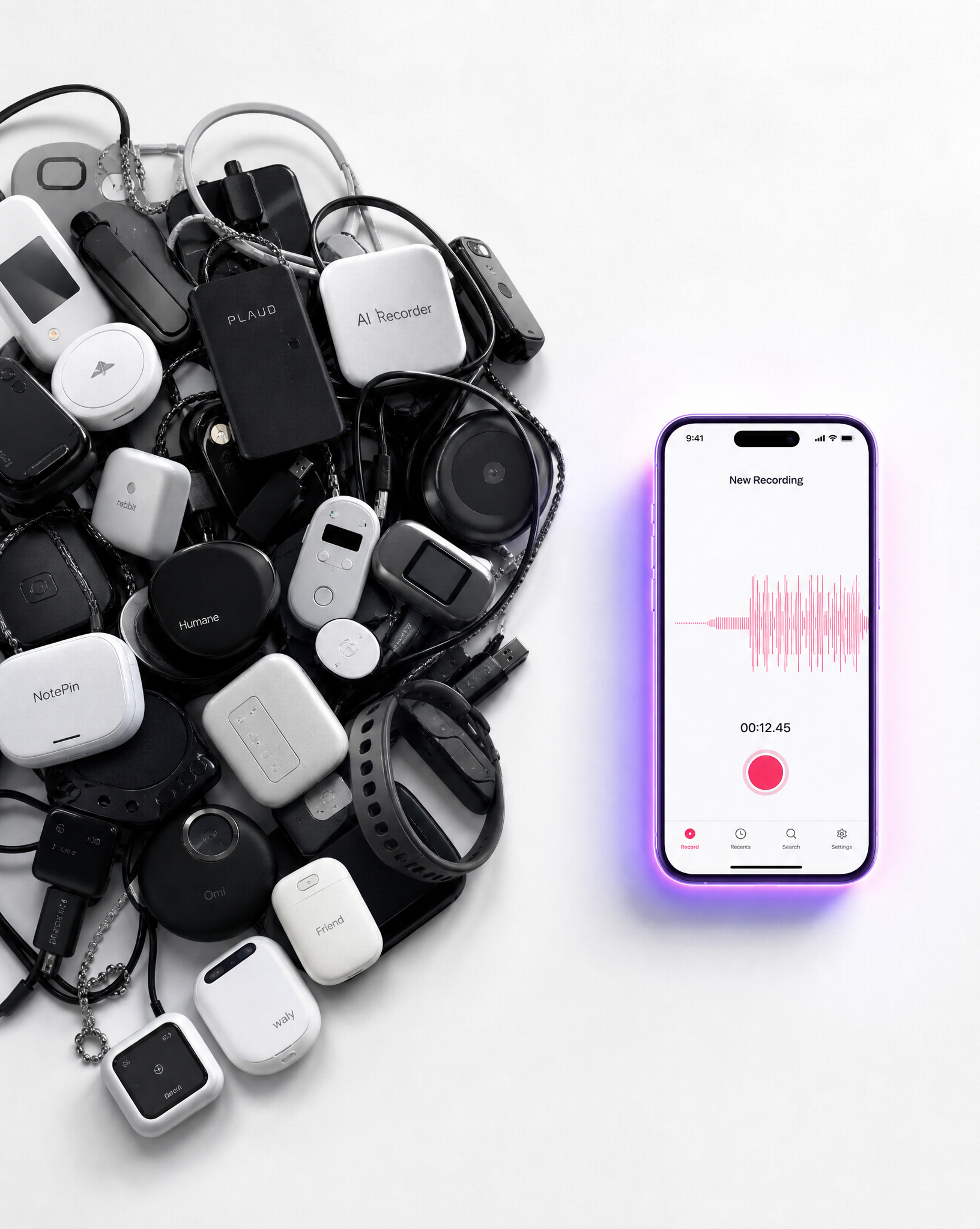 Wave AI Note Taker Facebook ad