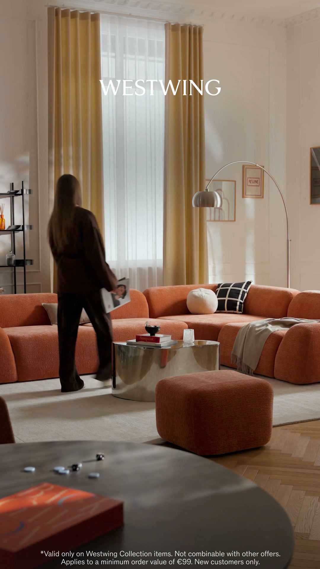 Westwing.at Facebook ad: Sofa Wolke