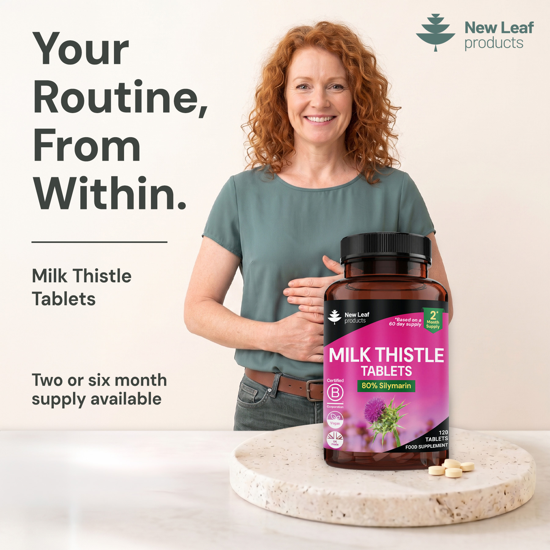 New-Leaf-Products.com Facebook ad