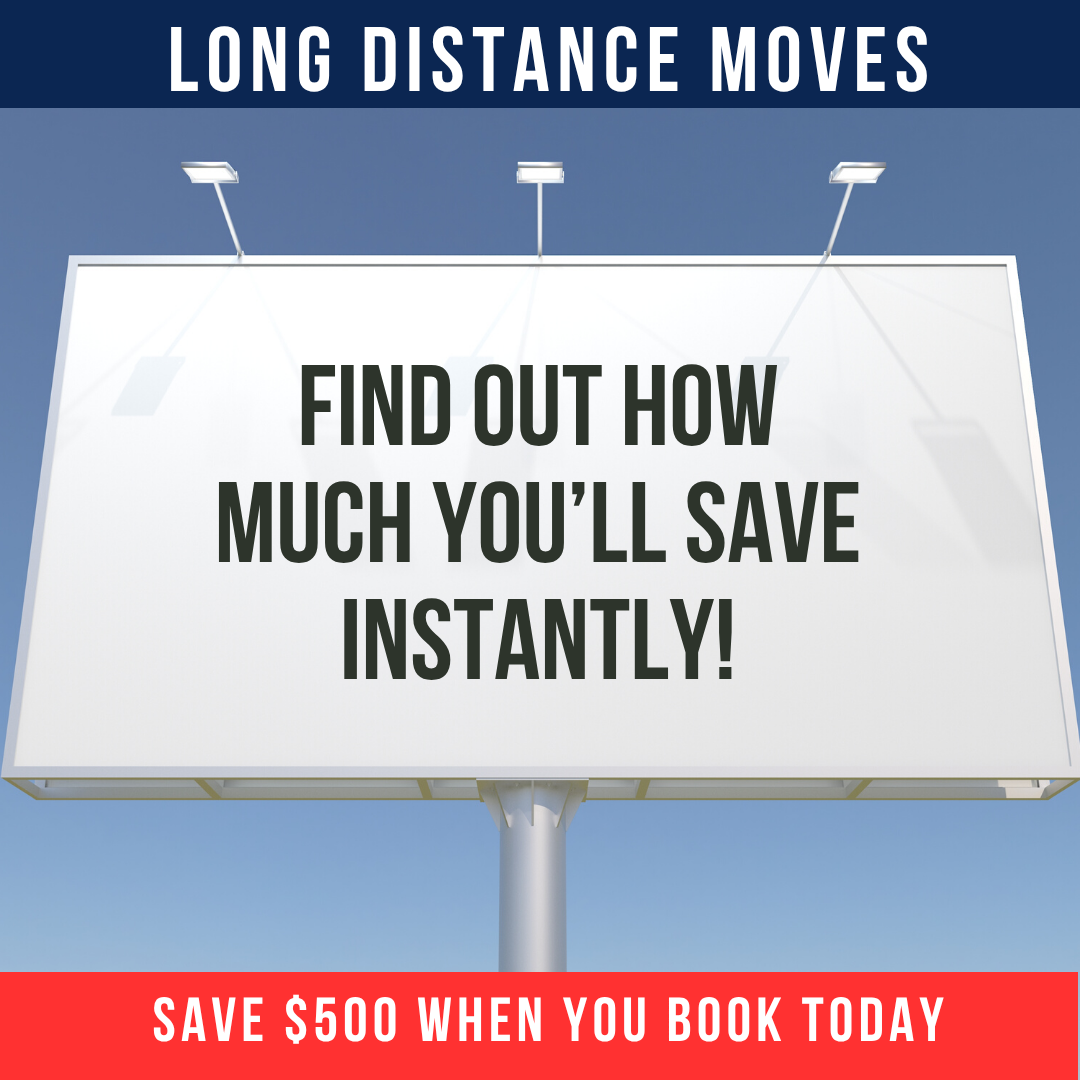 Coastal Moving Services Facebook ad: $500 Off When you Book Today!