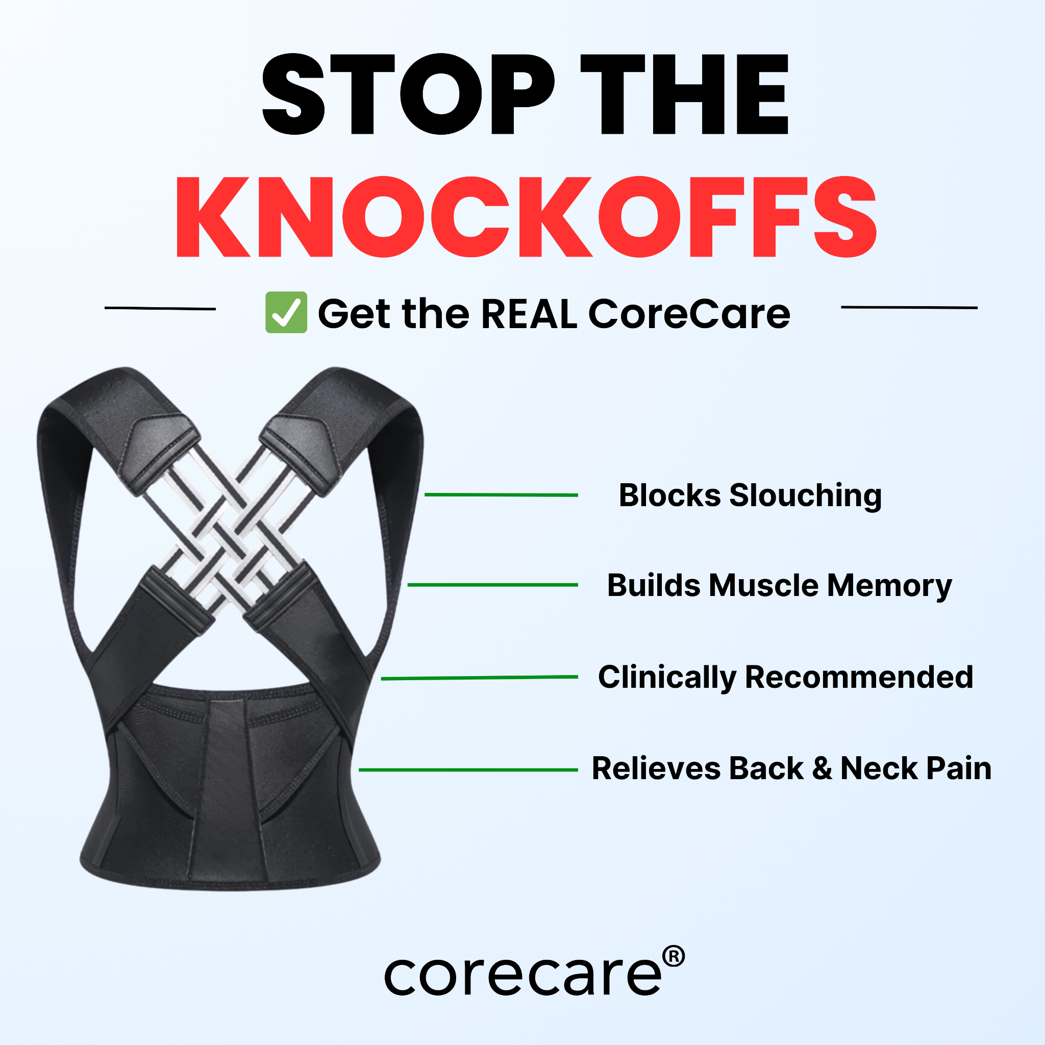 Corecareshop Facebook ad