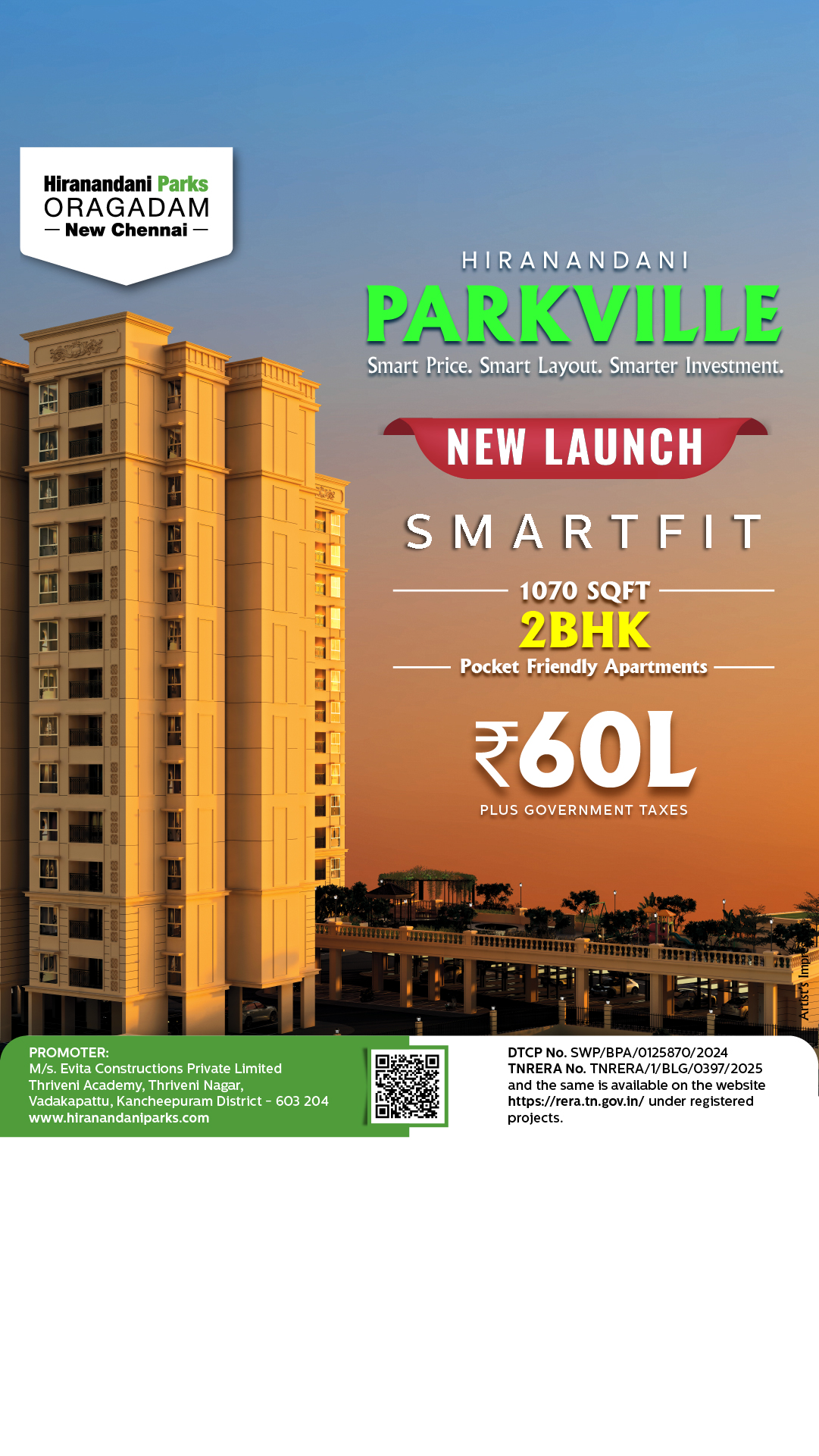 Hiranandani Parks Facebook ad from Feb 27, 2026