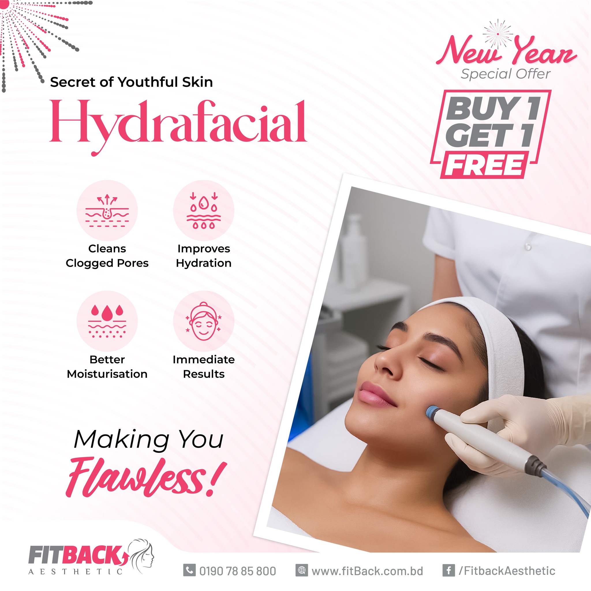 FitBack Aesthetic Facebook ad