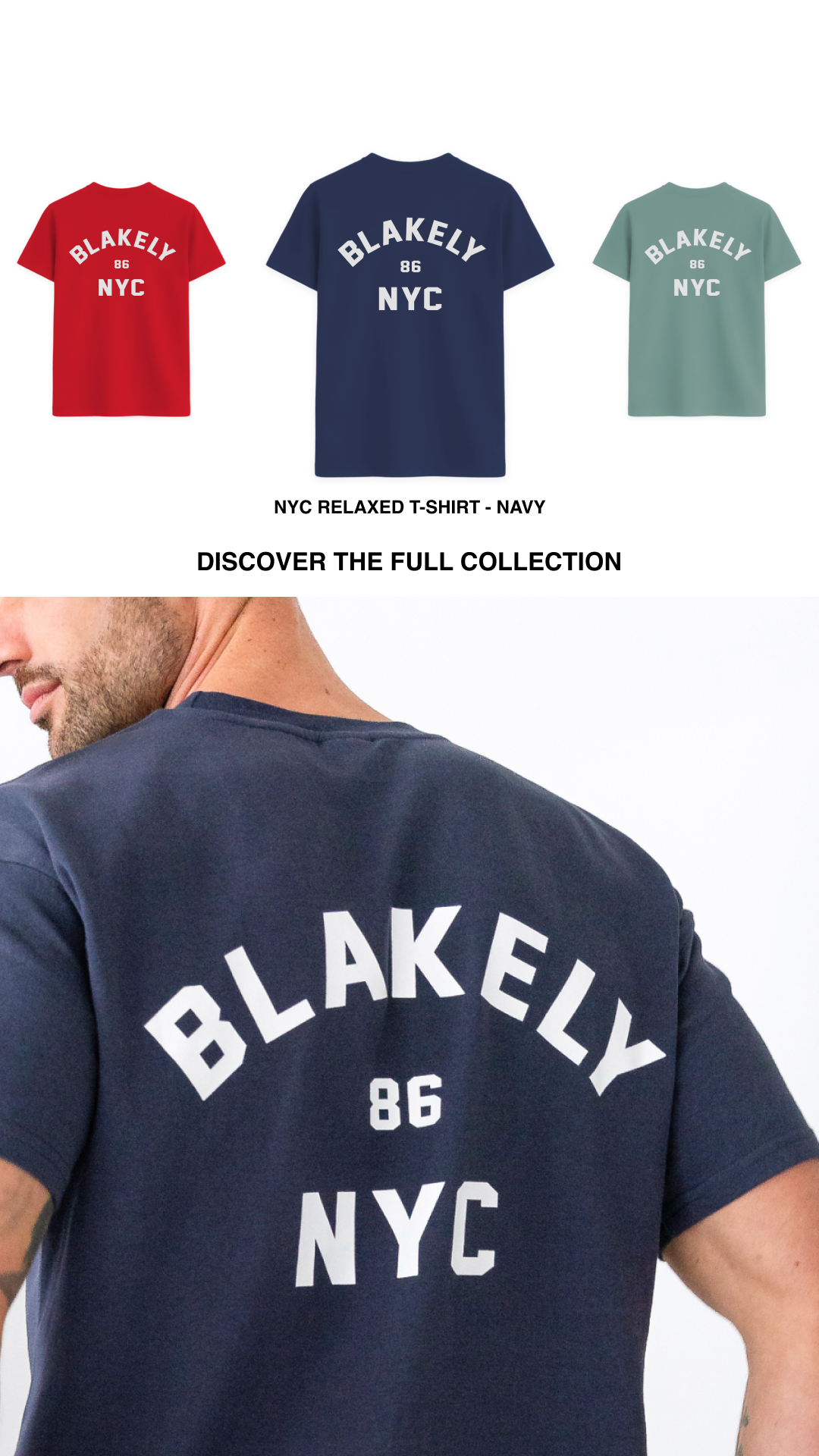 Blakely Clothing Co. Facebook ad