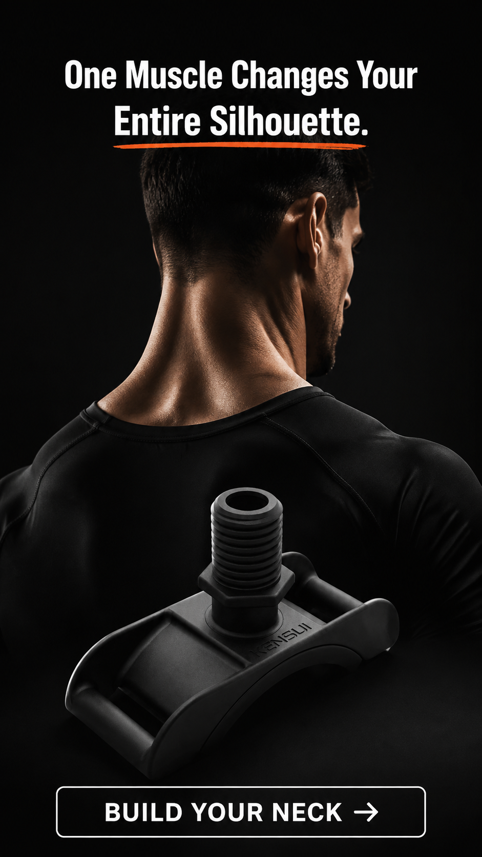 Kensui Fitness Facebook ad: One Muscle Changes Your Entire Silhouette
