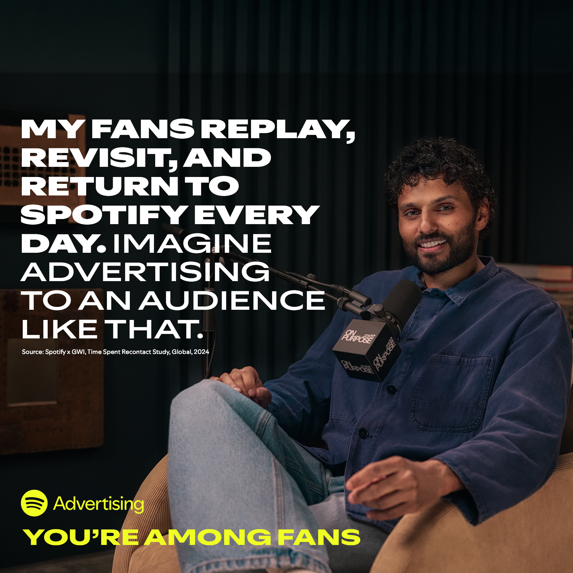 Spotify Advertising Facebook ad