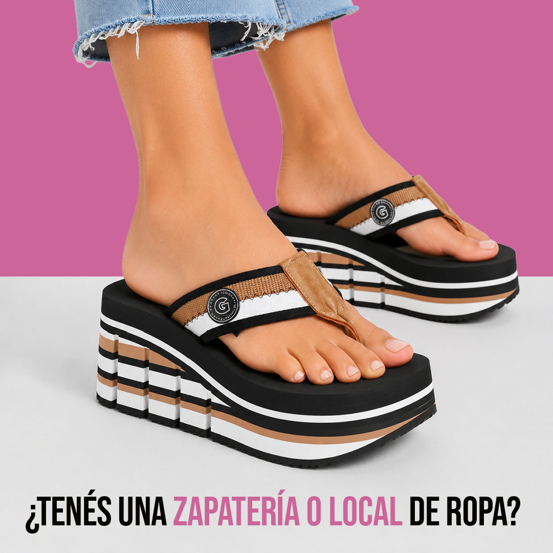 Groovas Shoes Co. Facebook ad: ¿Tenés una zapatería o local de ropa?