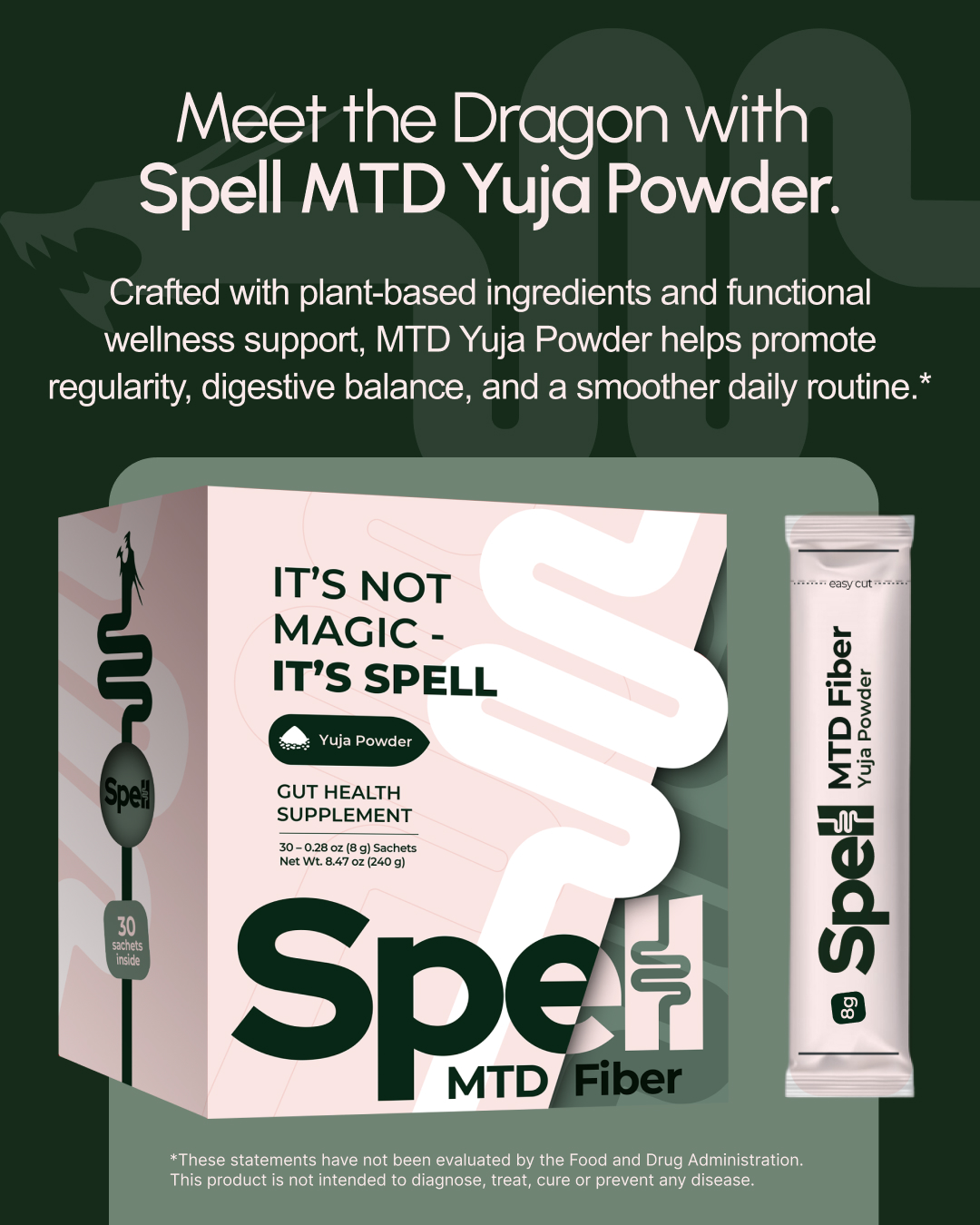 It's Spell Facebook ad: Meet Spell MTD Yuja Powder!