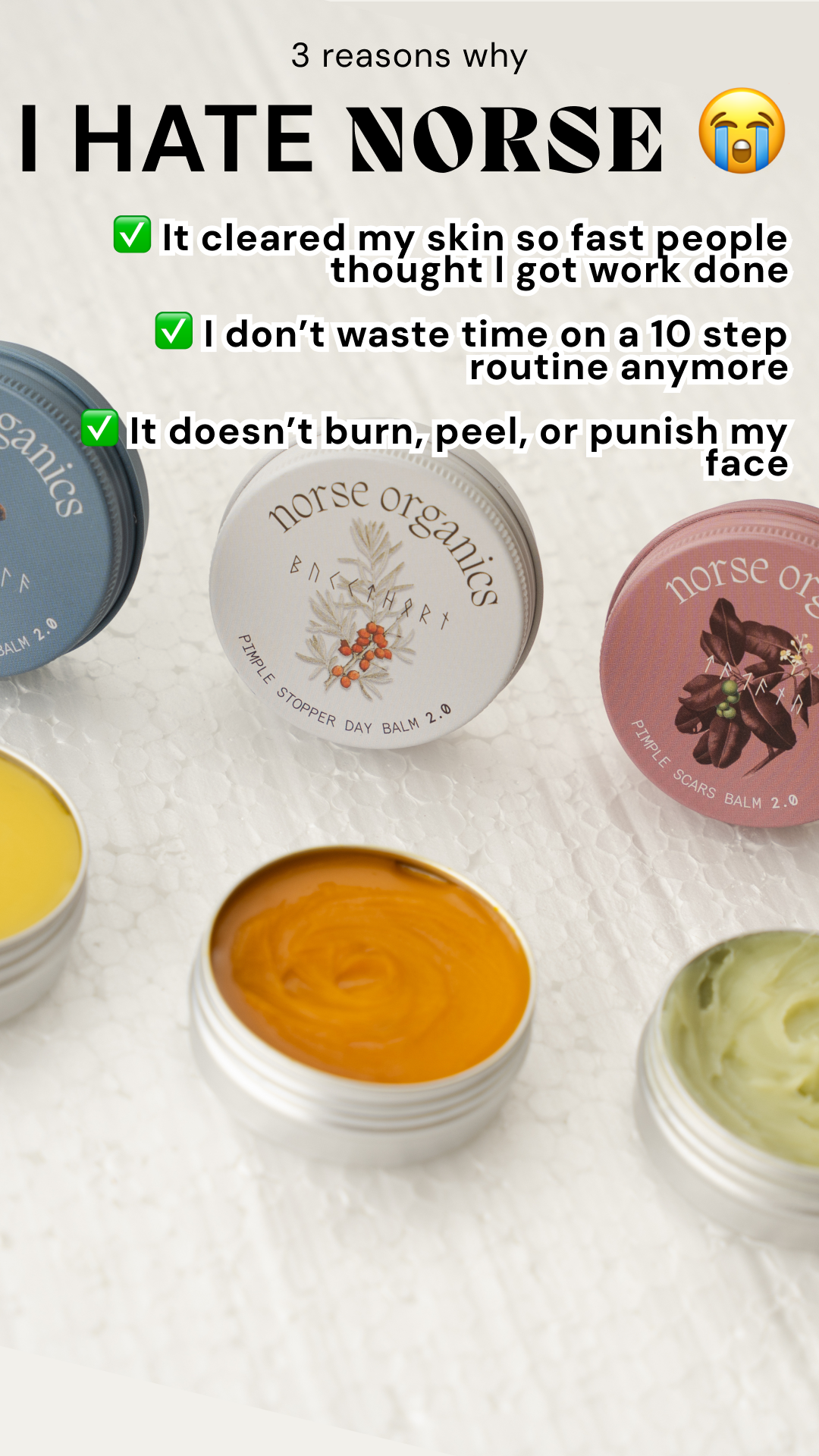 Norse Organics Facebook ad