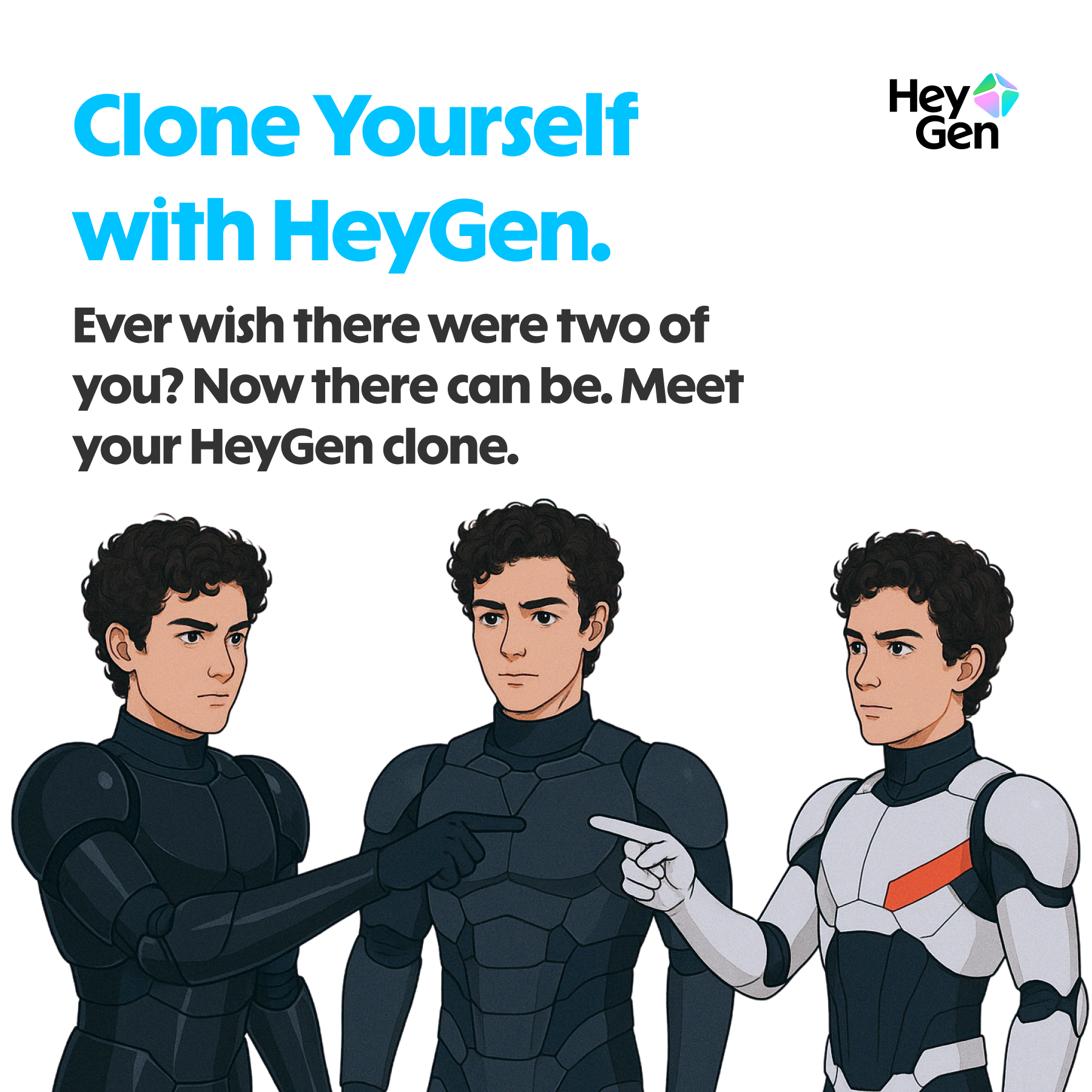 HeyGen Facebook ad