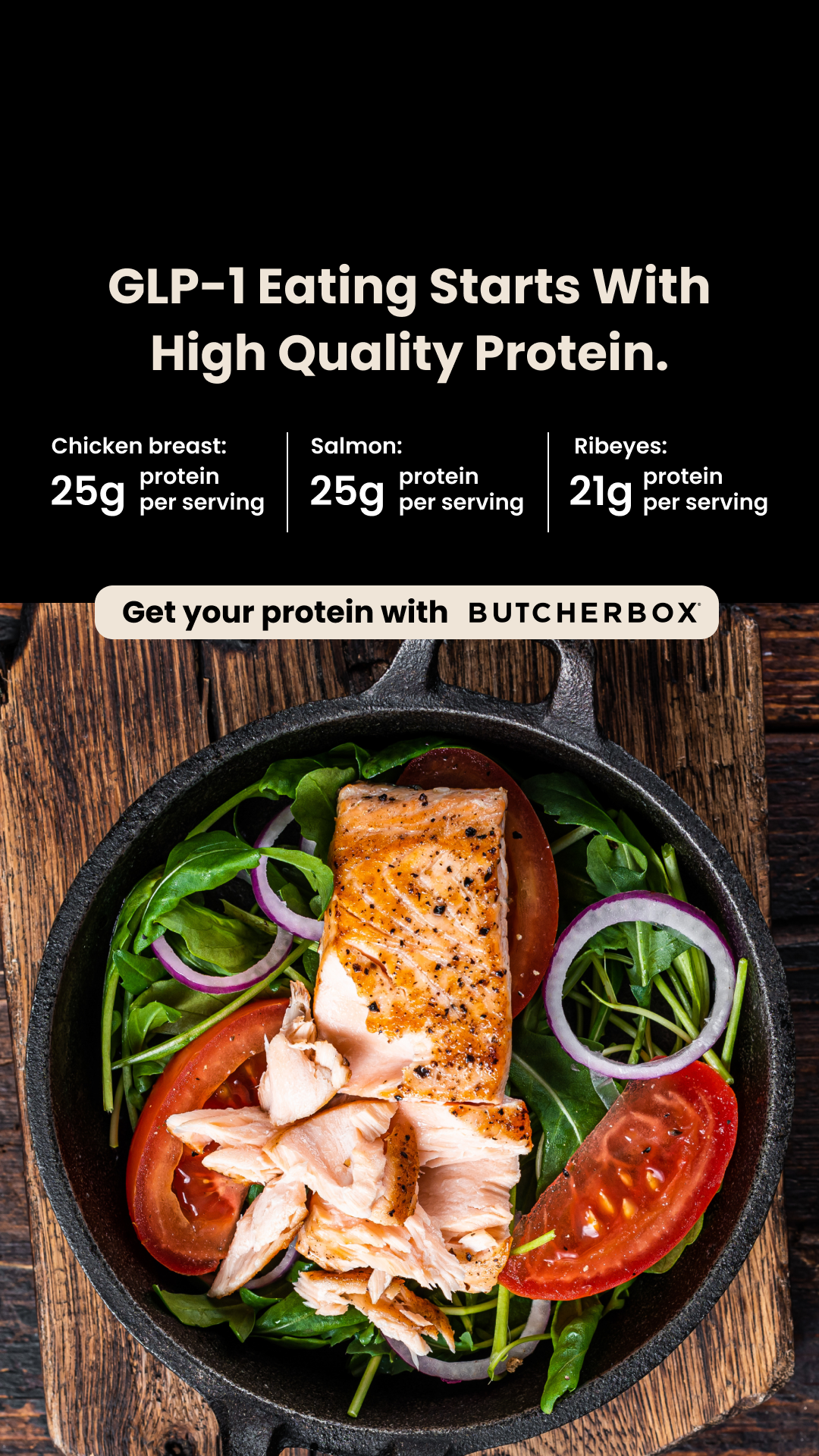 ButcherBox Facebook ad
