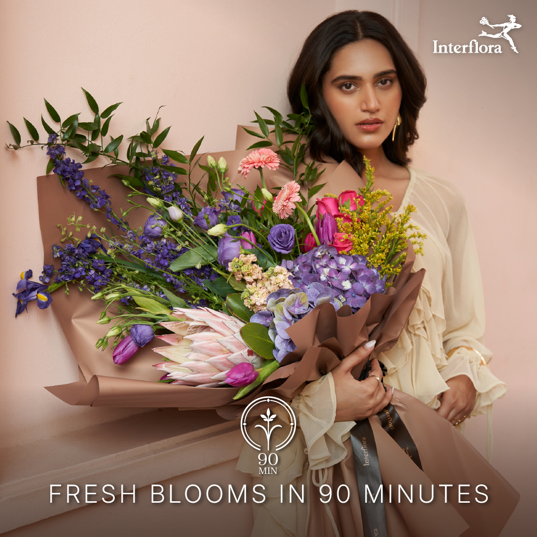 Interflora India Facebook ad