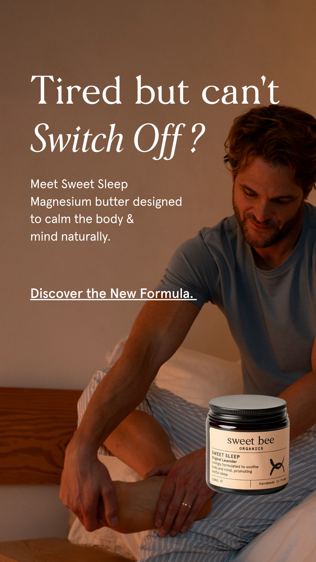 Sweet Bee Organics Facebook ad
