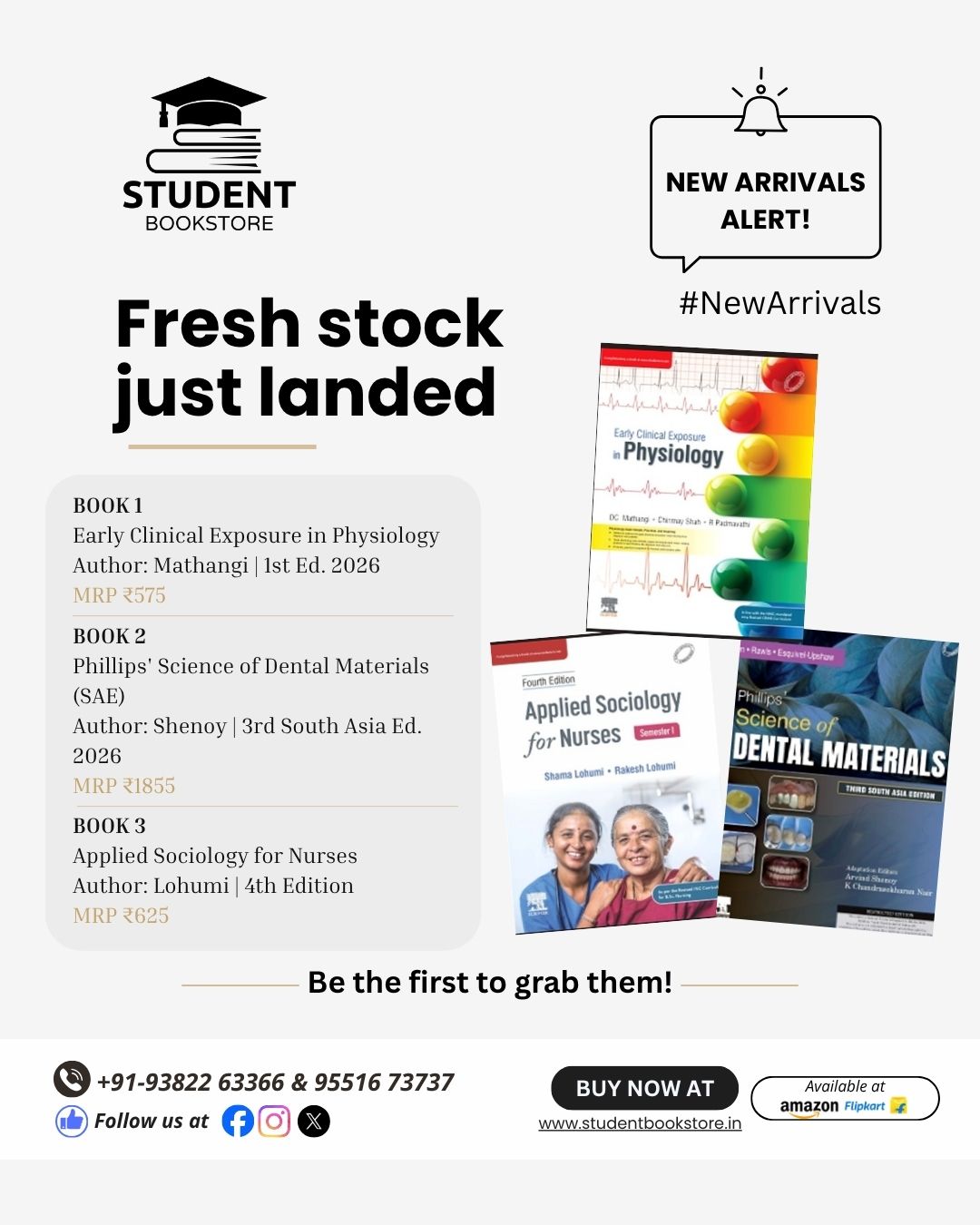 Student BookStore Facebook ad: Newest Arrivals - Student Bookstore