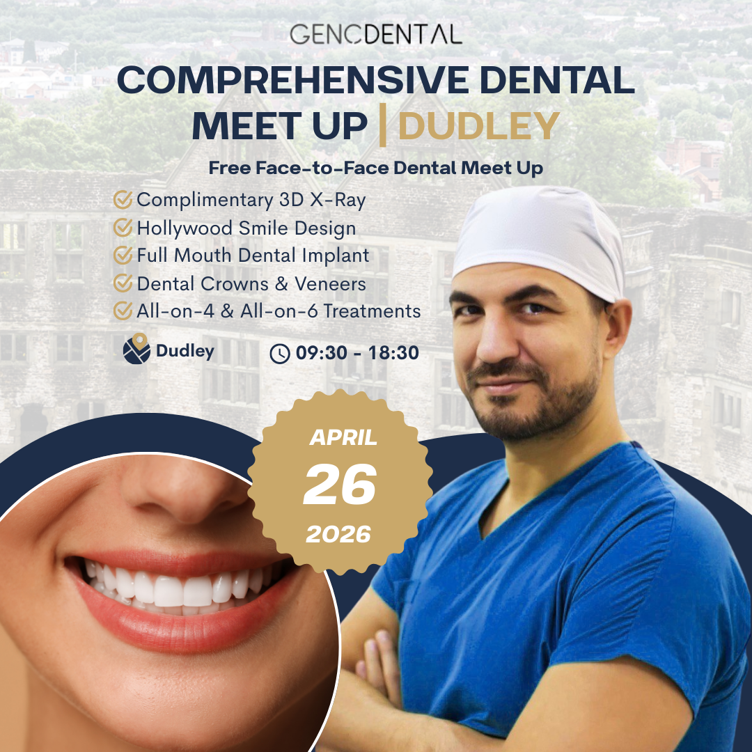 Genc Dental International Facebook ad: Thinking about improving your smile?