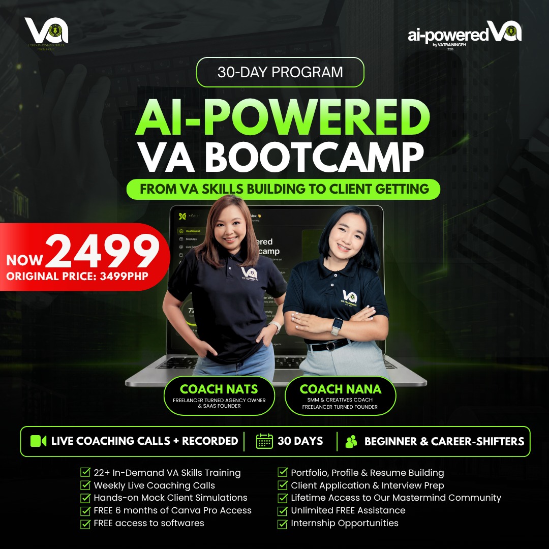 VA Training PH Facebook ad