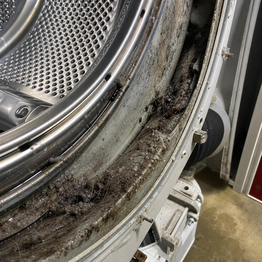 The National Home Laundry Association Facebook ad: Your Washer Has A Hidden Side
