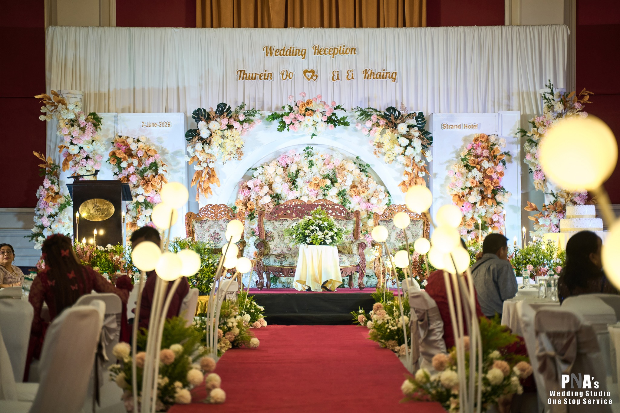 PNA's Wedding Studio One Stop Service Facebook ad: ပျော်ရွှင်ဖွယ်ရာ အနာဂတ် ရင်ခုန်ဖွယ်ရာနေ့ရက်လေးအတွက်…