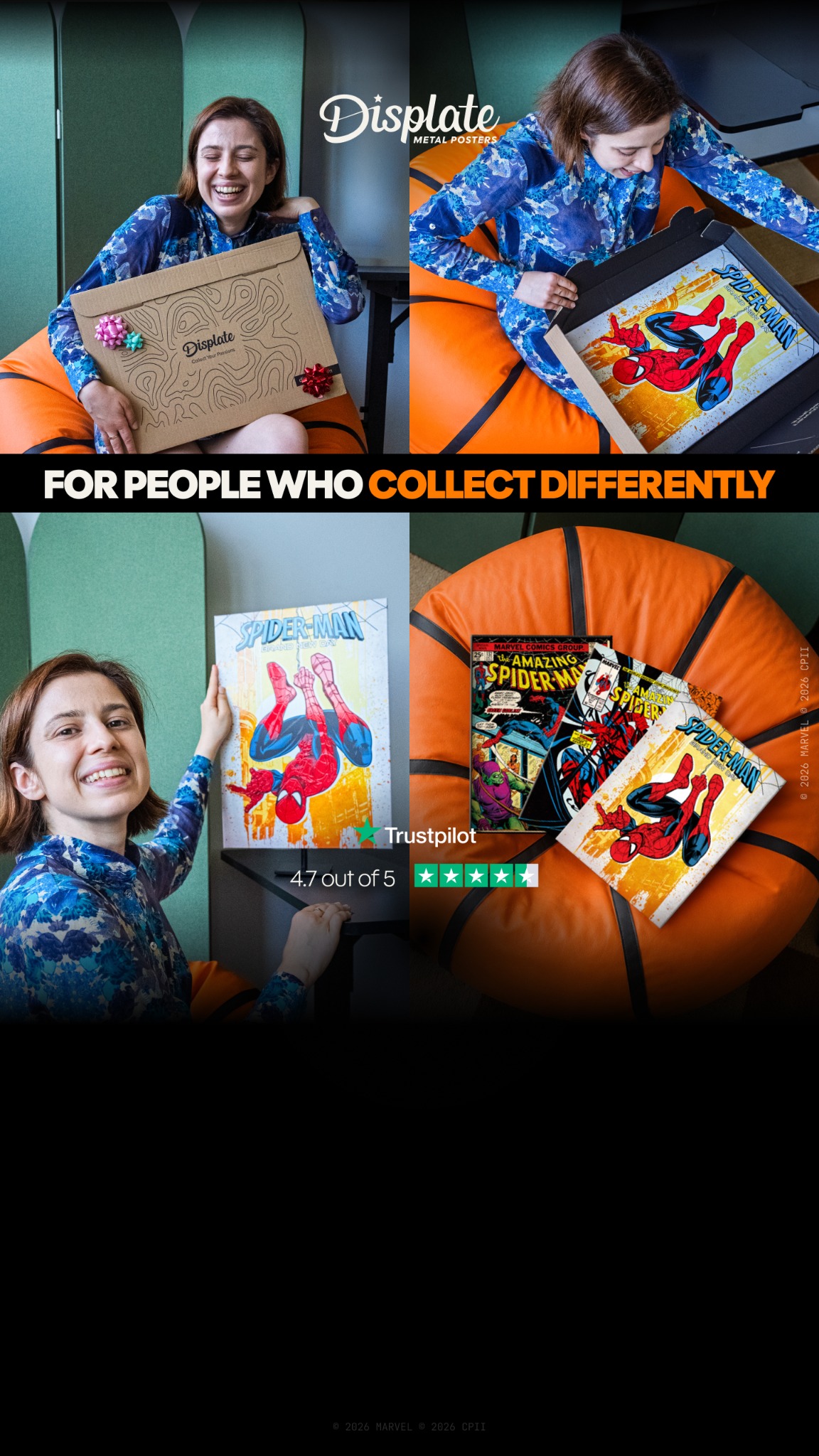 Displate Facebook ad