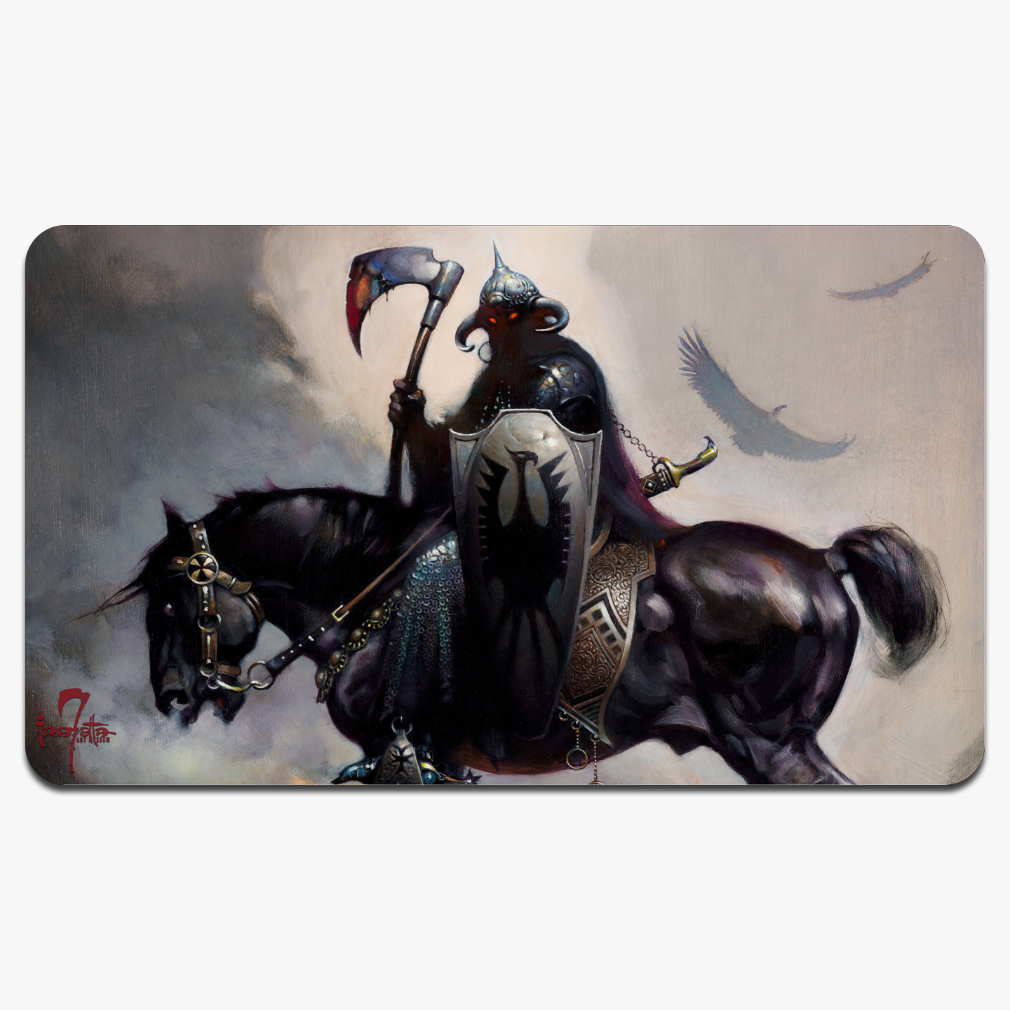The Frazetta Art Museum Facebook ad: Bring Frazetta to Your Battles