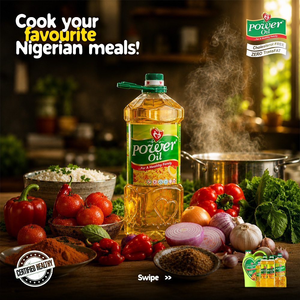 Power Oil Facebook ad: Think you have the skills to cook in…