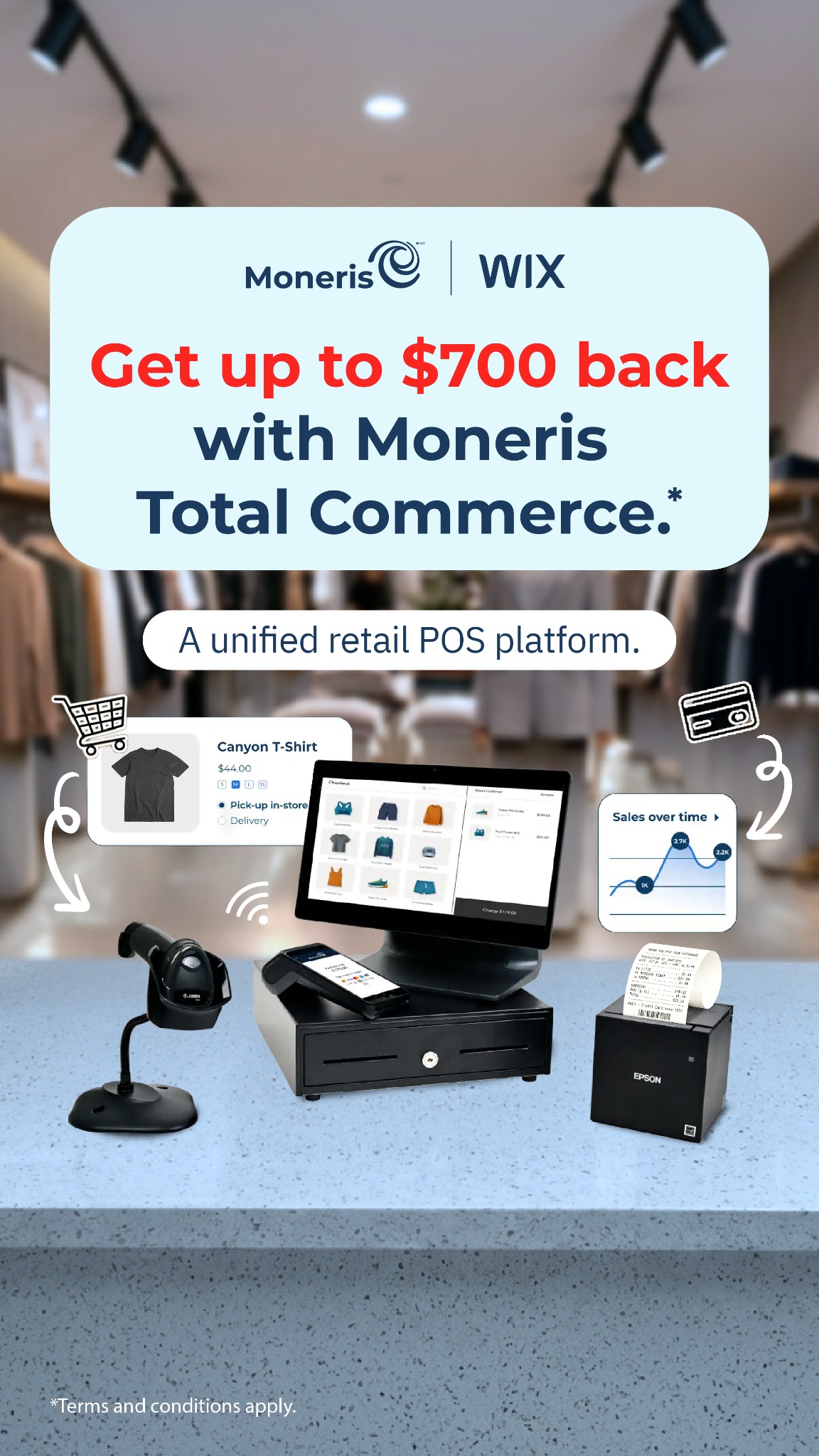 Moneris Facebook ad