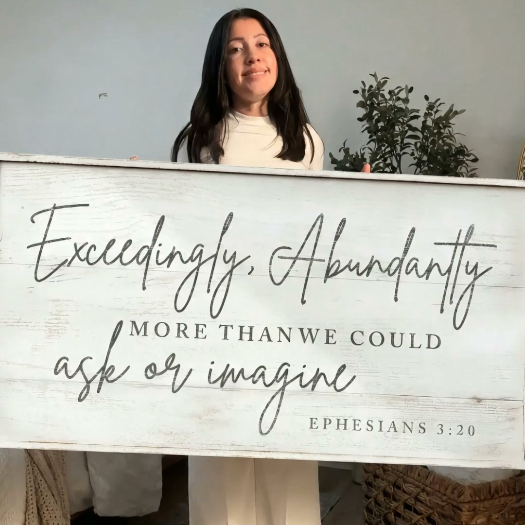 Tailored Canvases - Personalized Art Facebook ad: Handcrafted Exceedingly, Abundantly More Than We Could Ask…