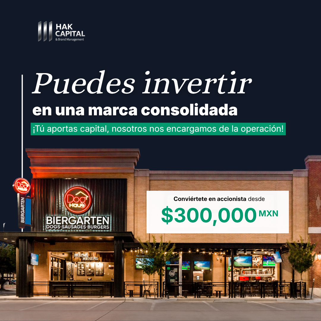 HAK Capital & Brand Management Facebook ad: Solicita más información