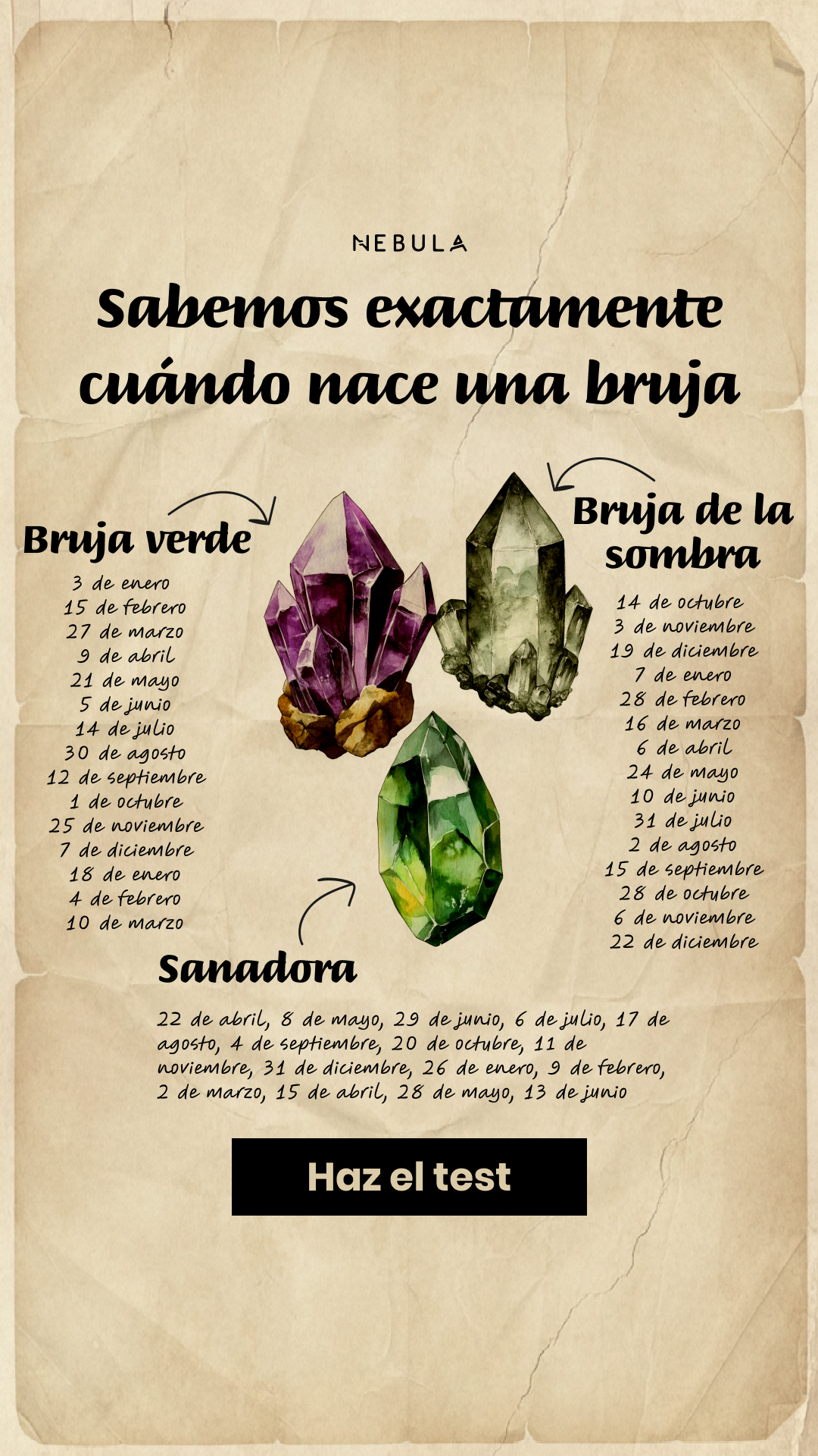 Nebula: Witch Power Reading Facebook ad