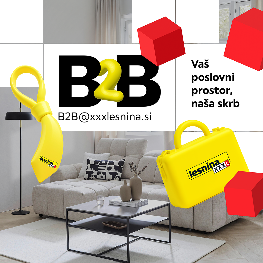Lesnina XXXL Slovenija Facebook ad