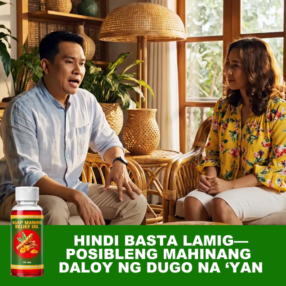 Agap Manhid Soothing Massage Oil Facebook ad: Order Now