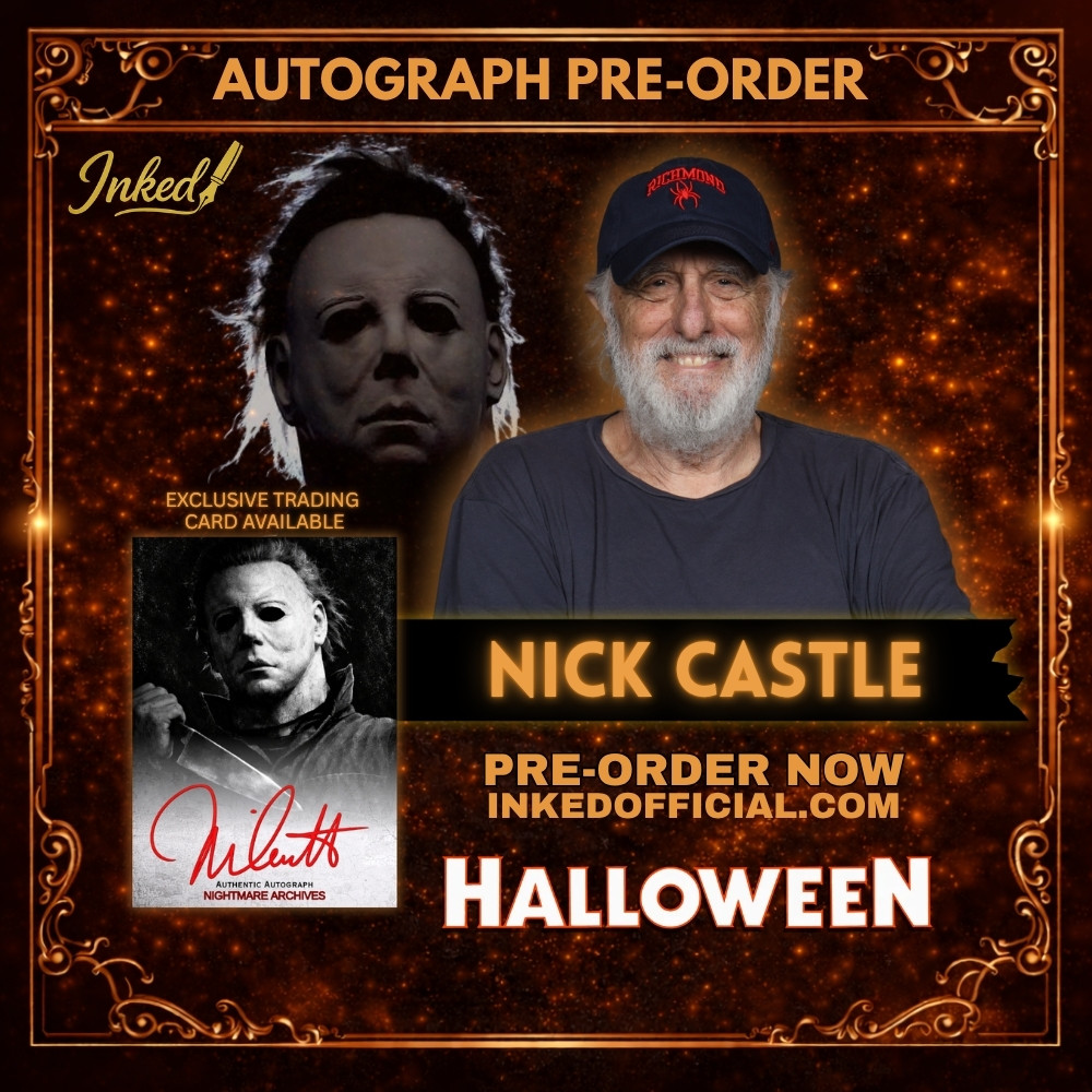Inked Autographs Facebook ad: Nick Castle Private Signing, Michael Myers from the…