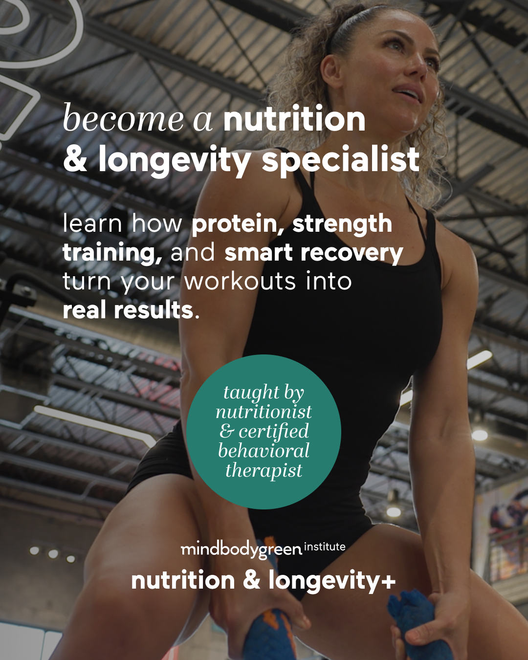 mindbodygreen Institute Facebook ad
