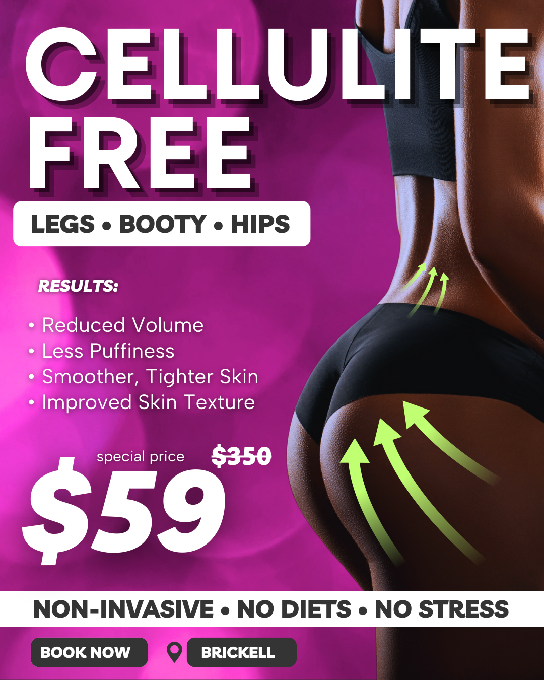 Solea Brickell's Spa Facebook ad: DM TO BOOK