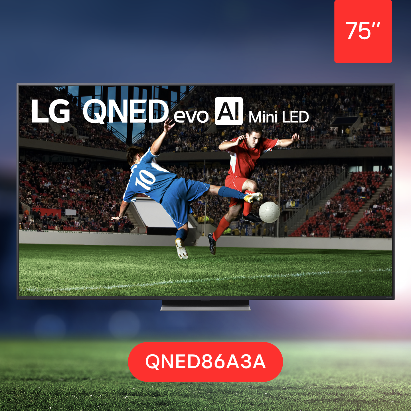 LG Global Facebook ad: Laikas didesniam ekranui.