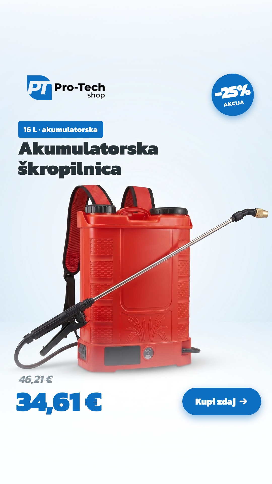 Pro-Tech shop.si Facebook ad