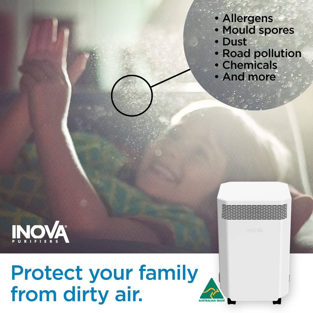Inova Air Purifiers Facebook ad