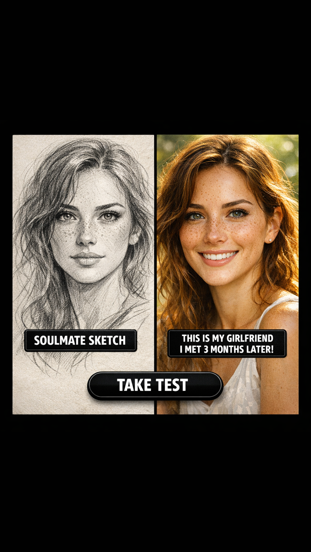 Hint: Reveal Your Soulmate Match Facebook ad