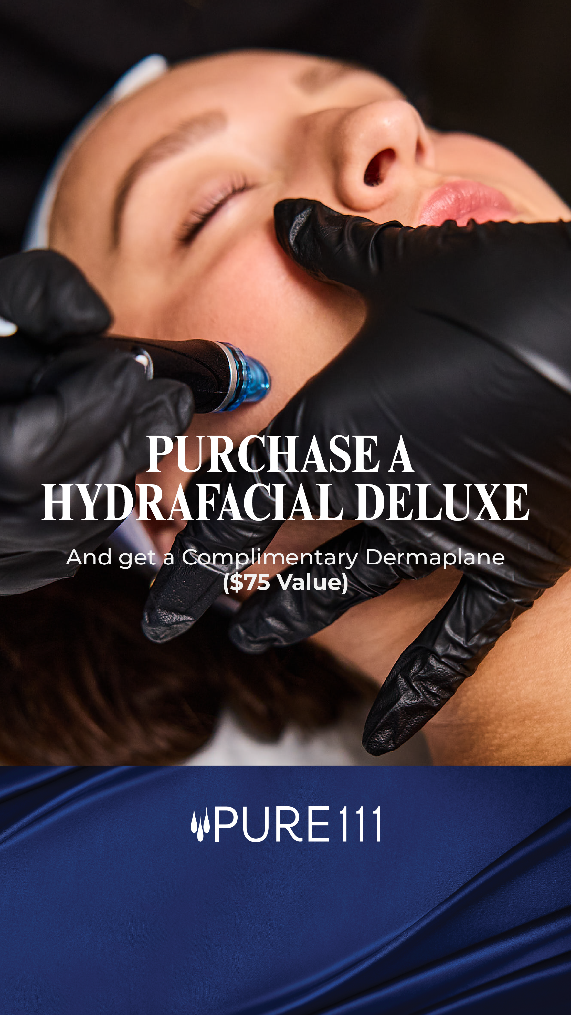 Pure 111 Medical Aesthetics Facebook ad
