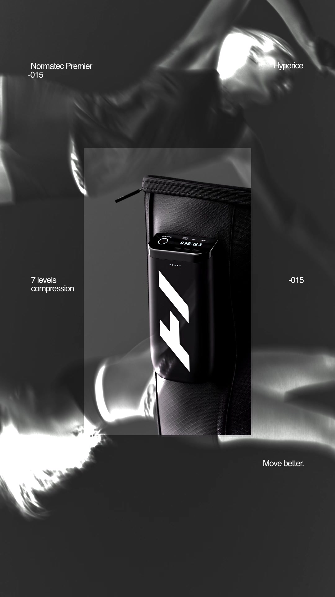 Hyperice Facebook ad: Normatec Premier by Hyperice.