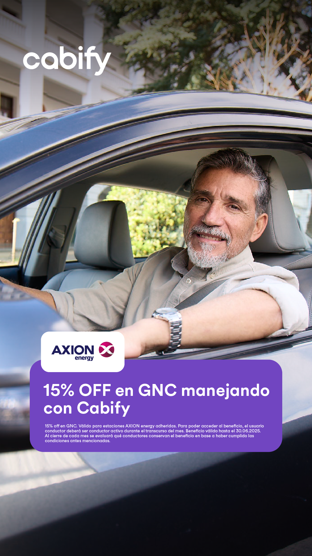 Cabify Facebook ad