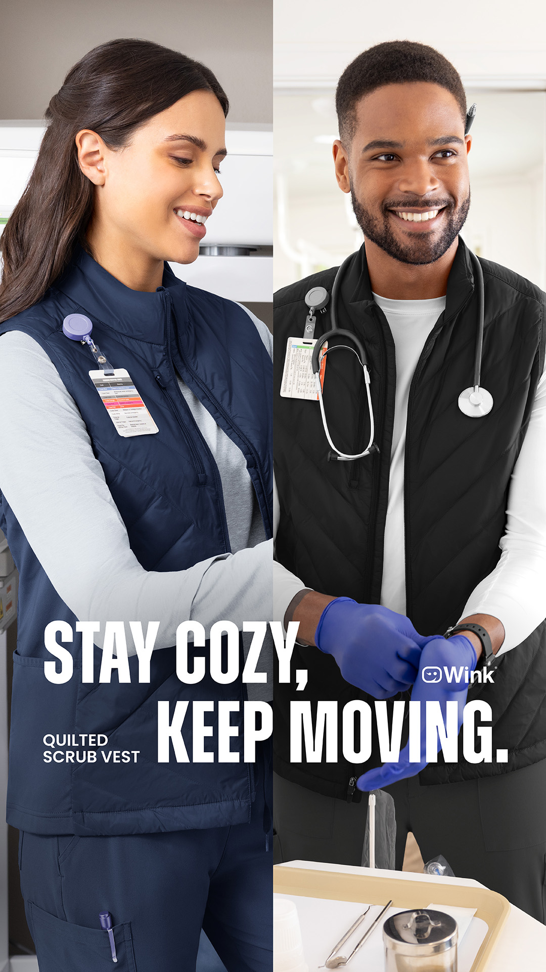 Wink Scrubs Facebook ad