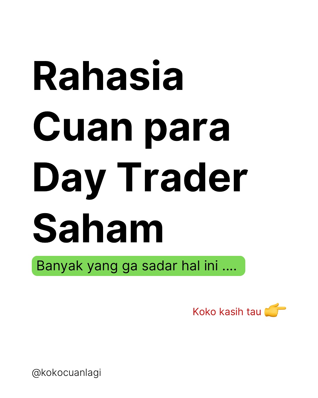 Koko Cuan Facebook ad