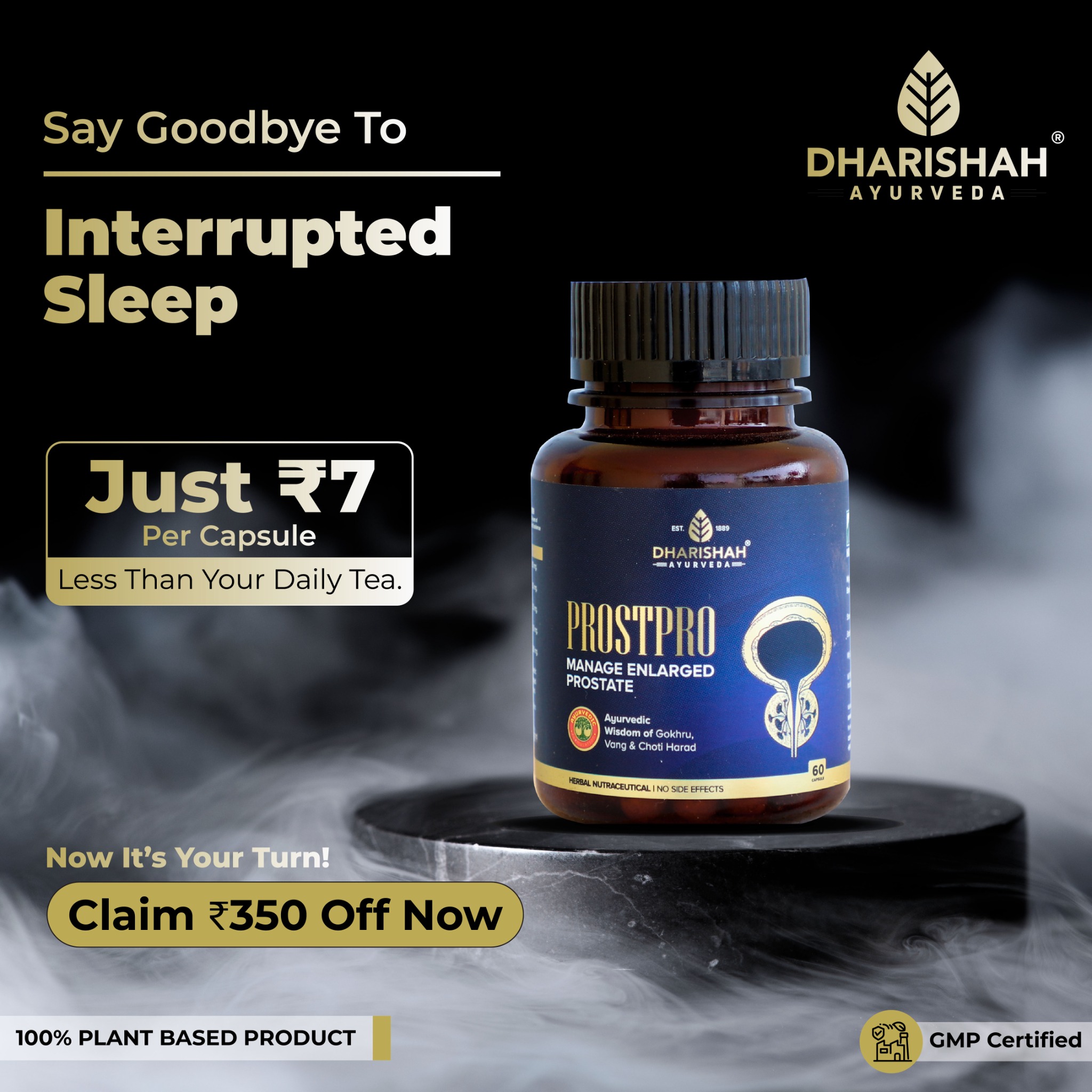 Dharishah Ayurveda Facebook ad