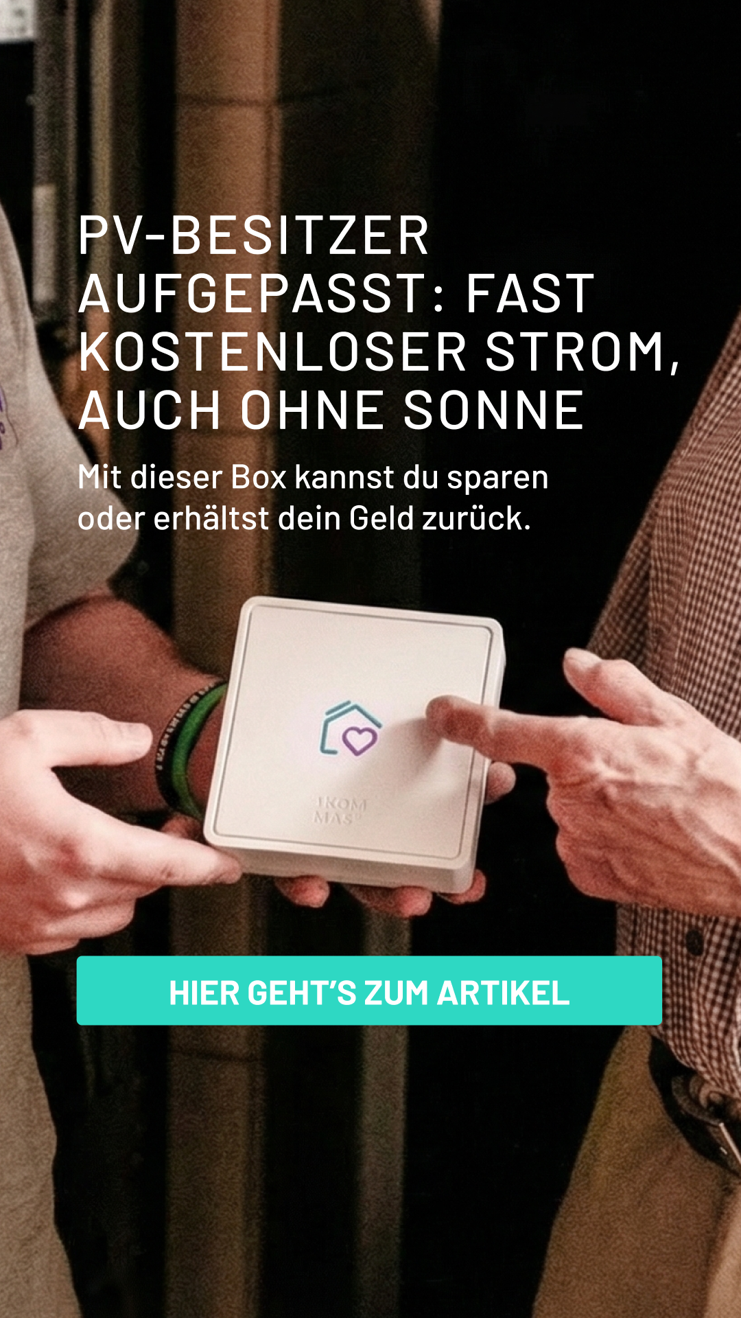 1KOMMA5GRAD Facebook ad